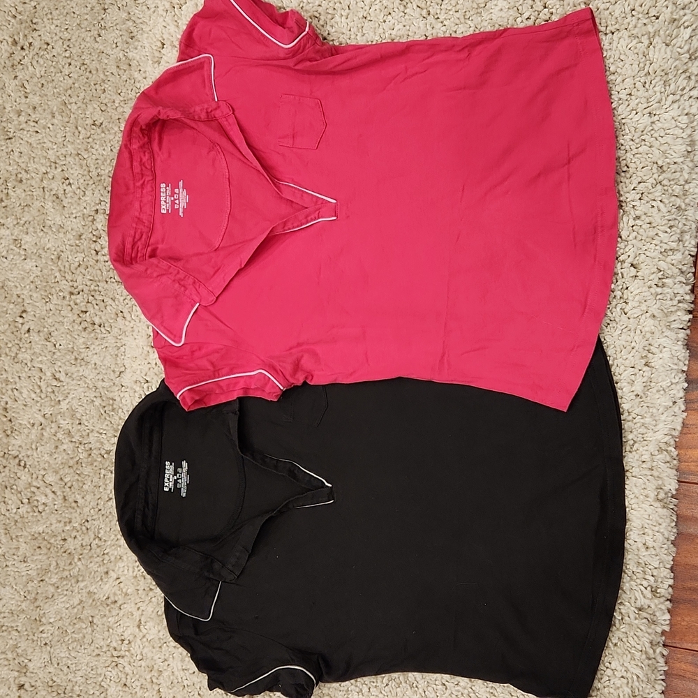 Express Polo Bundle of 2 Shirts size M